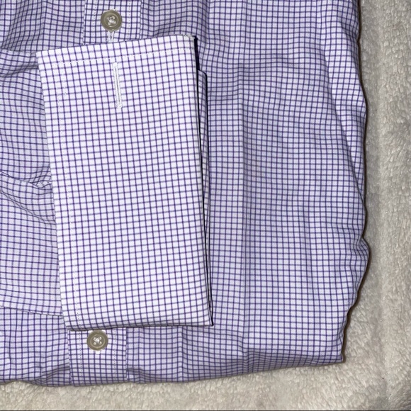 Charles Tyrwhitt Non Iron Slim Fit Shirt 17.5 36 - Picture 3 of 3